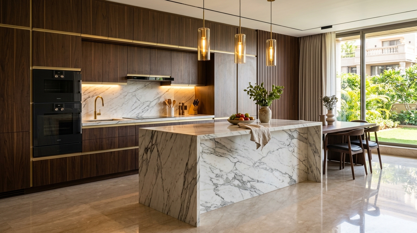 Luxury modular kitchen interior Bengaluru