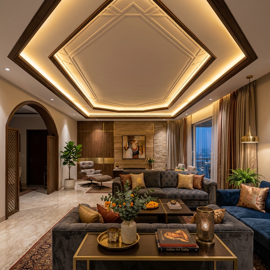 False Ceiling — RV Interior Bengaluru