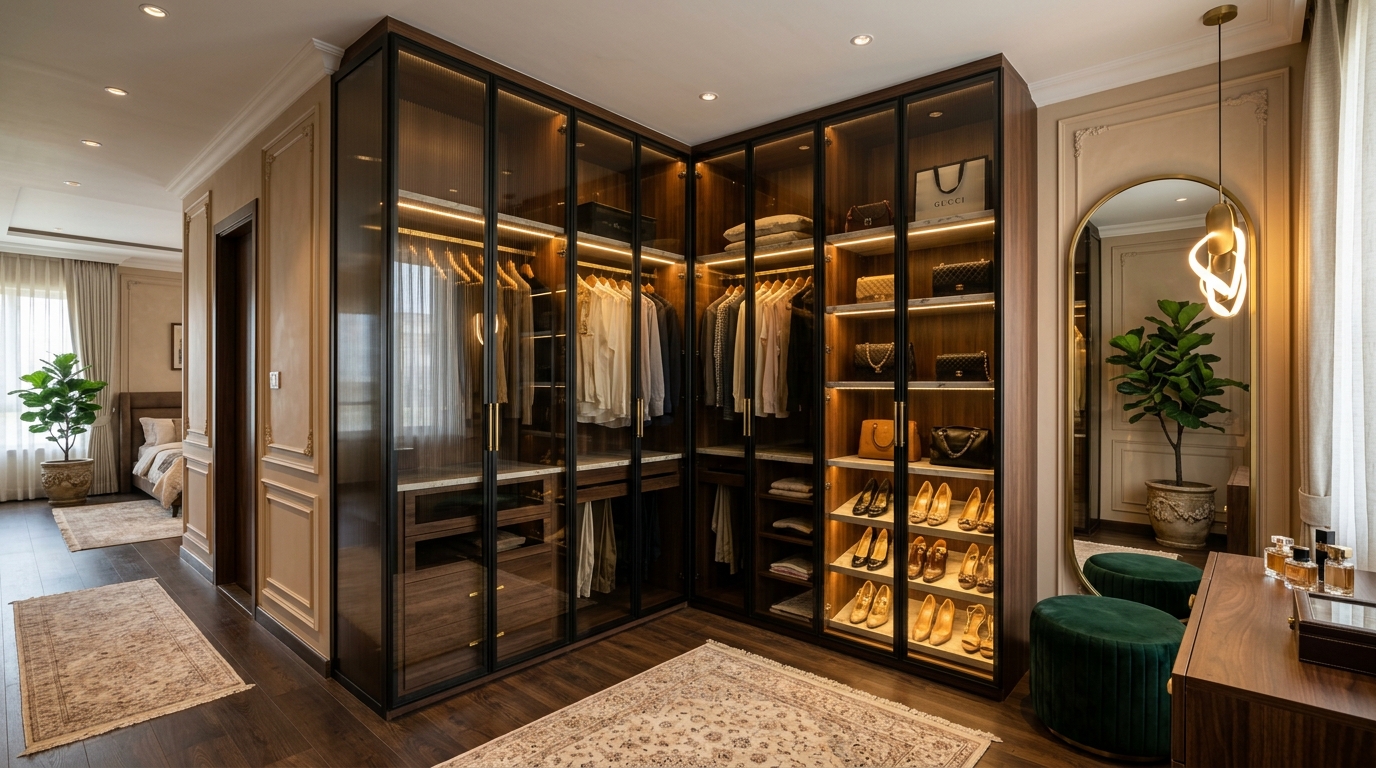 Luxury Wardrobes — RV Interior Bengaluru